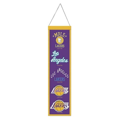NBA Heritage Banner Lakers