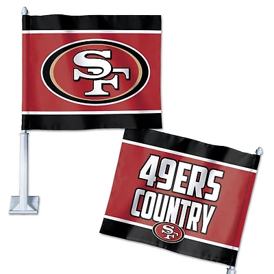 NFL Car Flag 11x15 Slogan 49ers