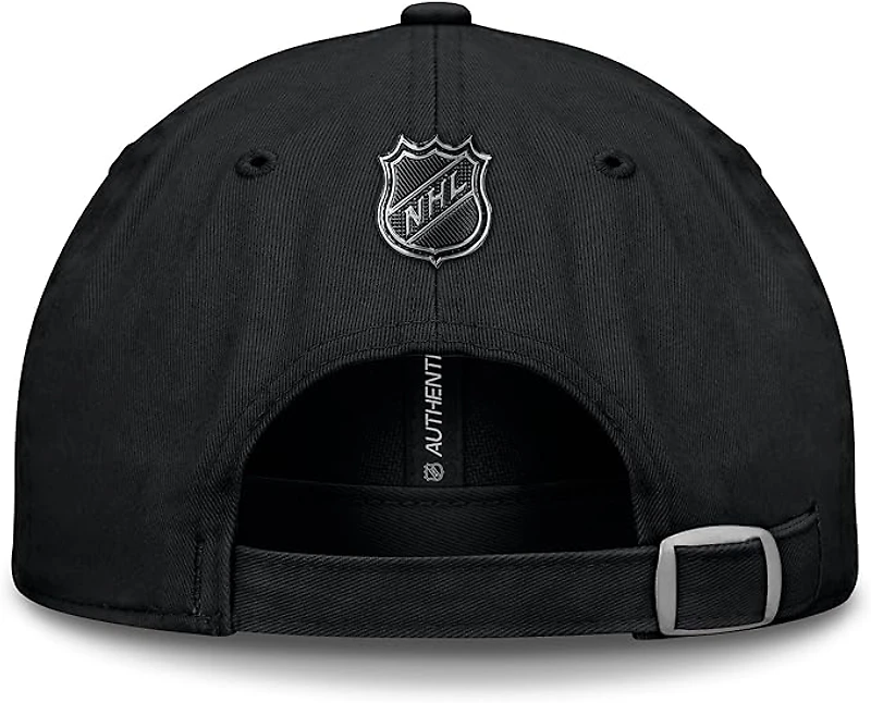 NHL Hat Authentic Pro Unstructured Road Black 2026 Maple Leafs