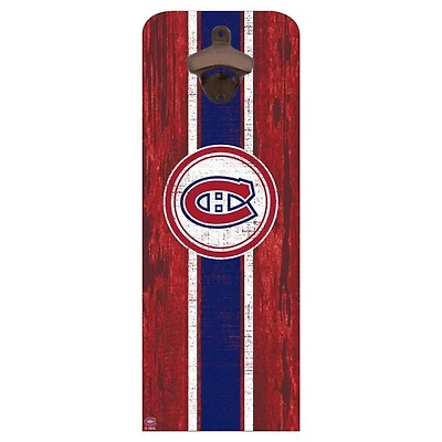 NHL Wall Mounted Bottle Opener Canadiens