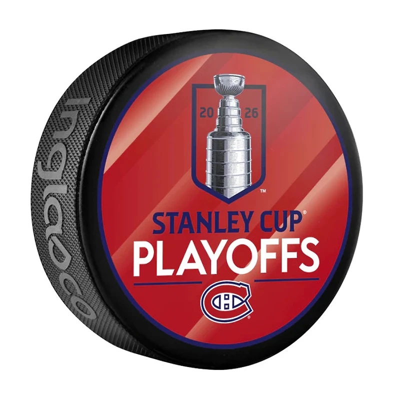 NHL Puck Greetings From Canadiens Stanley Cup Playoffs 2026