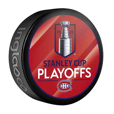 NHL Puck Greetings From Canadiens Stanley Cup Playoffs 2026