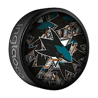 NHL Puck Souvenir Collector Clone Sharks