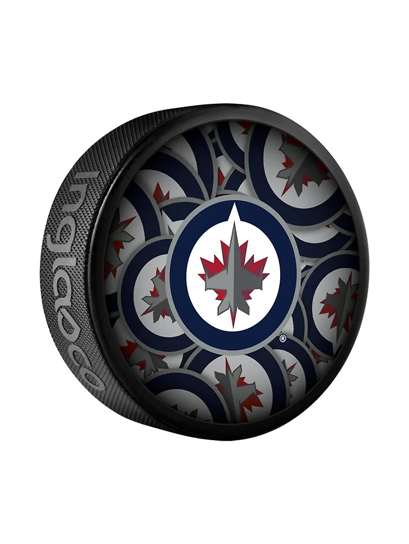 NHL Puck Souvenir Collector Clone Jets