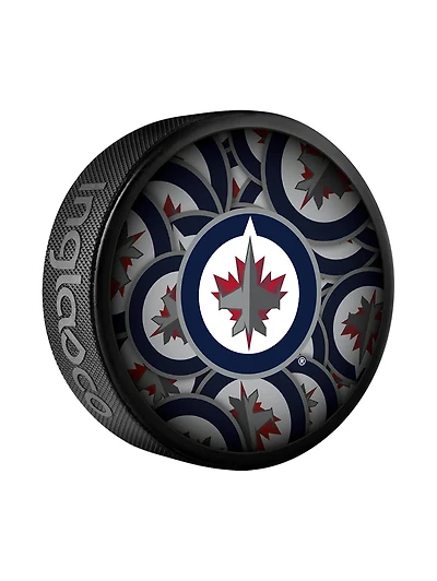 NHL Puck Souvenir Collector Clone Jets