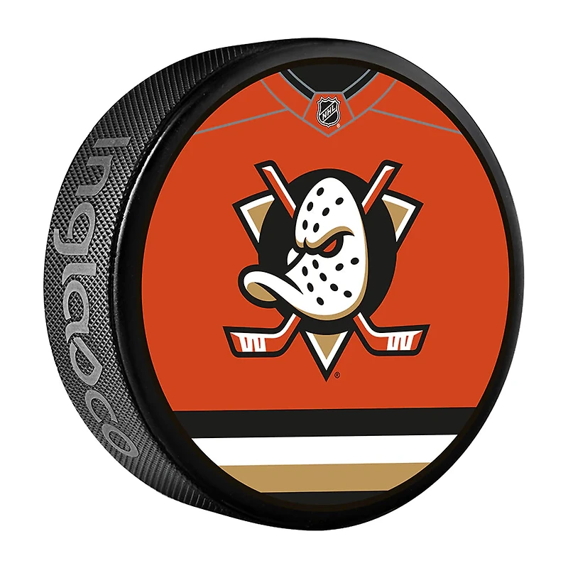 NHL Puck Souvenir Collector Jersey Ducks