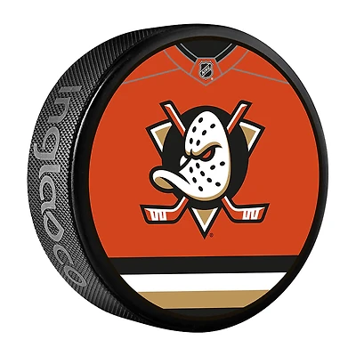 NHL Puck Souvenir Collector Jersey Ducks