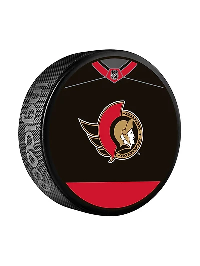 NHL Puck Souvenir Collector Jersey Senators