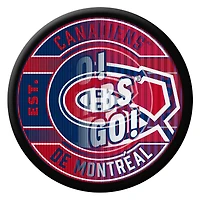 NHL Lenticular Puck Slogan Canadiens