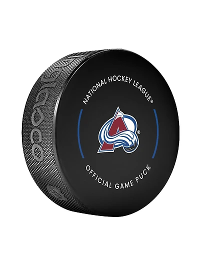 NHL Game Puck 2024-25 Avalanche