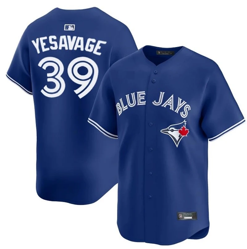MLB Player Replica Youth Jersey Alt Royal Trey Yesavage Blue Jays