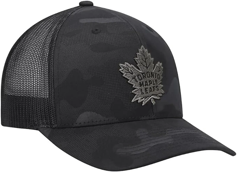 NHL Hat Camo Trucker Tonal Maple Leafs