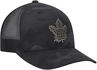 NHL Hat Camo Trucker Tonal Maple Leafs