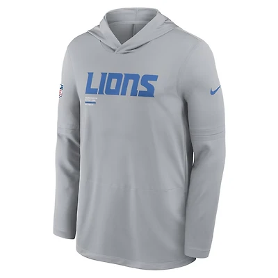 NFL Dri-FIT Long Sleeve Hoodie 2025 Sideline Pure Fury Lions