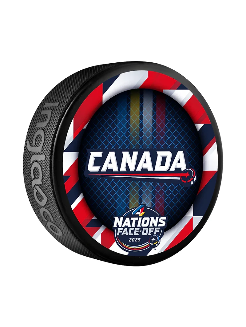 NHL 4 Nations Face-Off Team Canada Souvenir Collectors Puck Team Canada
