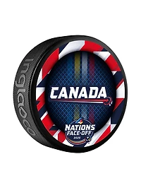 NHL 4 Nations Face-Off Team Canada Souvenir Collectors Puck Team Canada