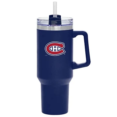 NHL 40oz Navy Travel Mug Canadiens