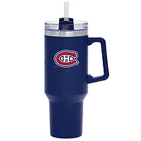 NHL 40oz Navy Travel Mug Canadiens