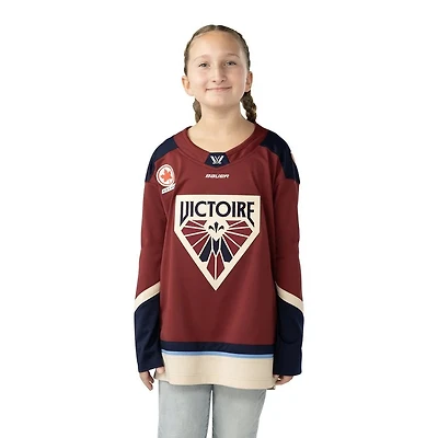 PWHL Youth Replica Jersey Home Victoire