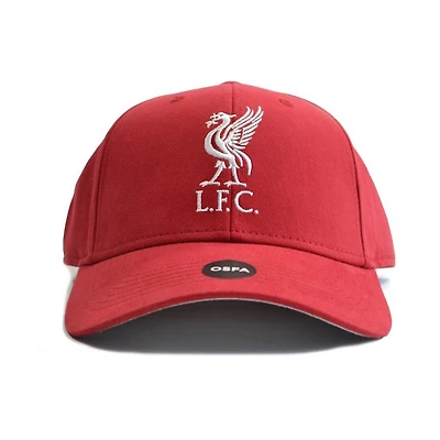 EPL Hat Liverbird Logo Red & White Liverpool