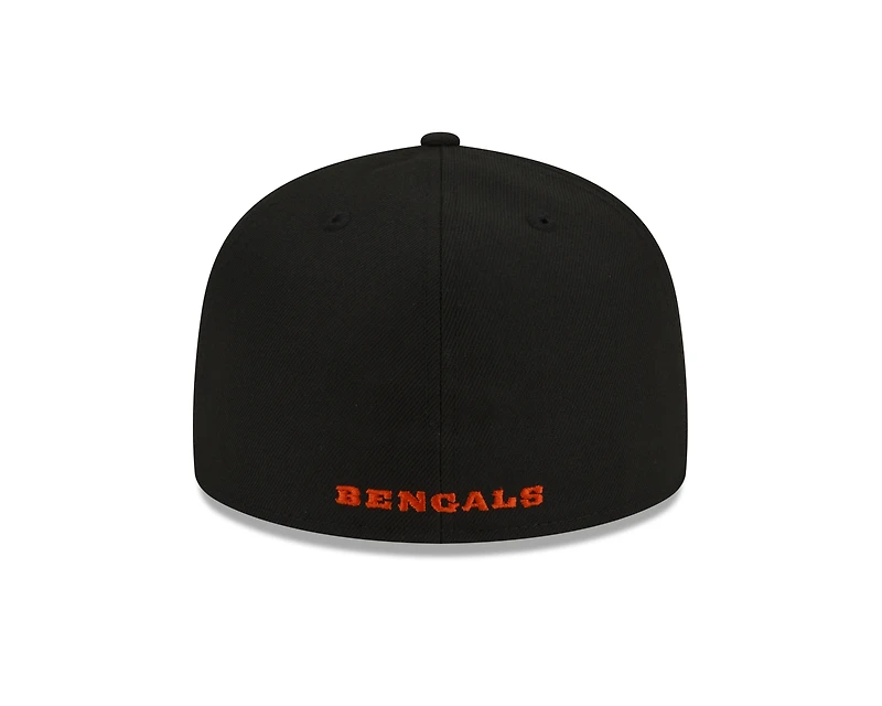 NFL Hat 5950 Basic Bengals (Black) 7 5/8