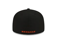 NFL Hat 5950 Basic Bengals (Black) 7 5/8