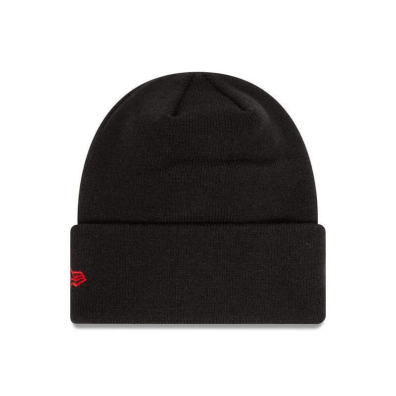 EPL Youth/Kids Knit Hat Black Essential Cuff Beanie Manchester United FC