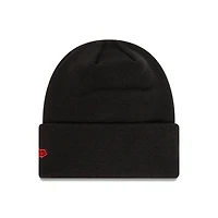 EPL Youth/Kids Knit Hat Black Essential Cuff Beanie Manchester United FC
