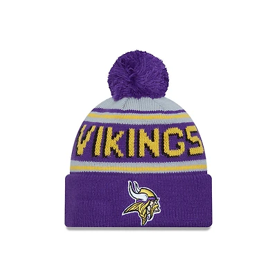 NFL Knit Hat Pom Wordmark Vikings