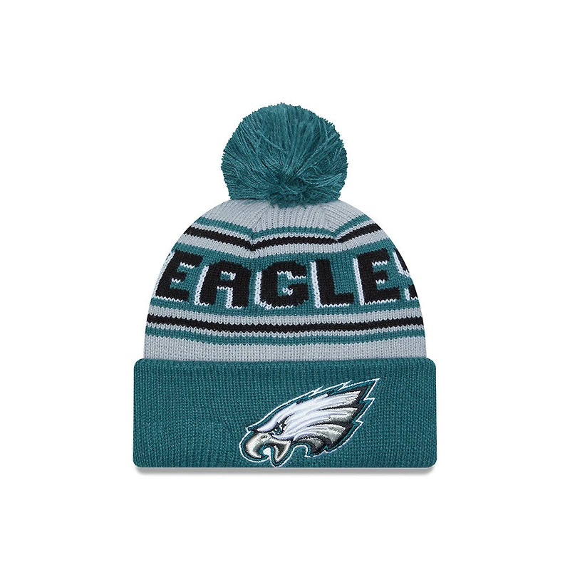 NFL Knit Hat Pom Wordmark Eagles