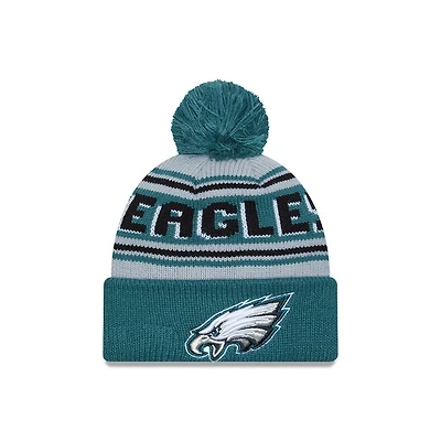 NFL Knit Hat Pom Wordmark Eagles