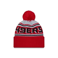 NFL Knit Hat Pom Wordmark 49ers
