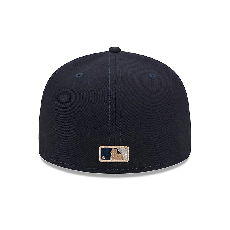 MLB Hat 5950 Gold Leaf 100th Anniversary Yankees