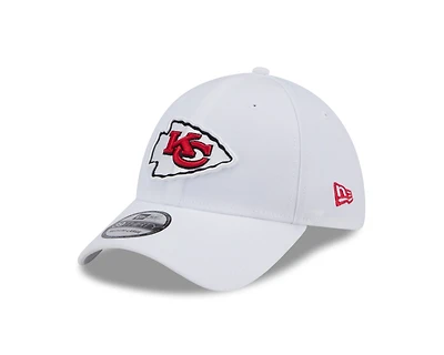 NFL Hat 3930 Team Classic Chiefs (White)