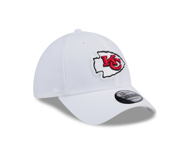 NFL Hat 3930 Team Classic Chiefs (White)