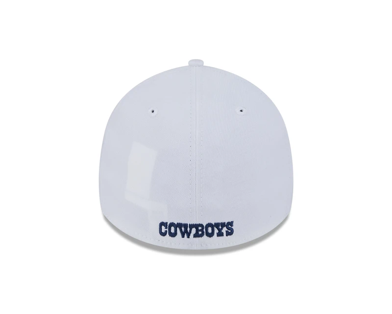 NFL Hat 3930 Team Classic Cowboys (White)