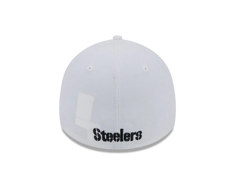 NFL Hat 3930 Team Classic Steelers (White)