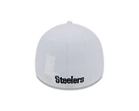 NFL Hat 3930 Team Classic Steelers (White)