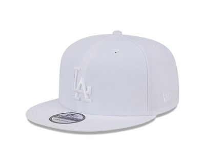 MLB Hat 950 Basic Snapback White on White Dodgers