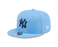 MLB Hat 950 Basic Snapback Sky Blue Yankees