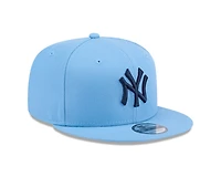 MLB Hat 950 Basic Snapback Sky Blue Yankees