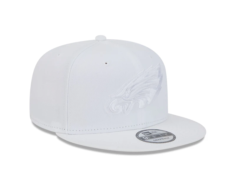 NFL Hat 950 Basic Snapback White on White Eagles