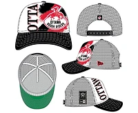 CFL Turf Traditions Hat 940 A-Frame Trucker Foam Rough Riders