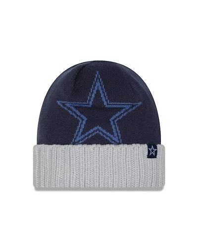 NFL Knit Hat Oversize Cuff Cowboys