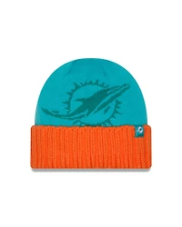 NFL Knit Hat Oversize Cuff Dolphins