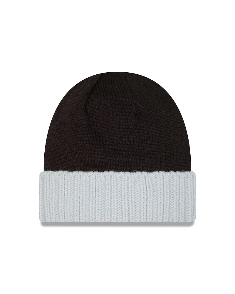 NFL Knit Hat Oversize Cuff Raiders
