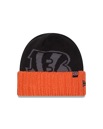 NFL Knit Hat Oversize Cuff Bengals
