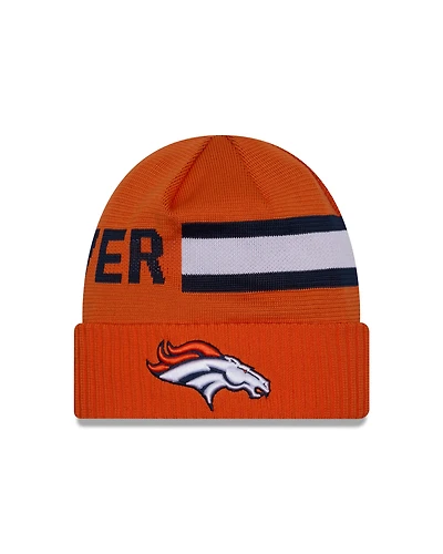 NFL Knit Hat 2024 Sideline Tech Broncos
