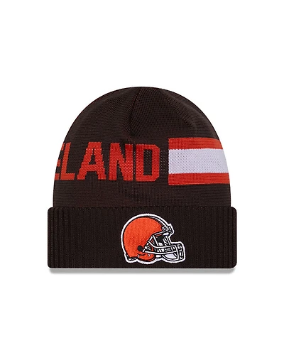 NFL Knit Hat 2024 Sideline Tech Browns