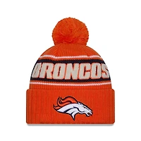 NFL Knit Hat 2024 Cold Weather Sport Knit W/ Pom Broncos